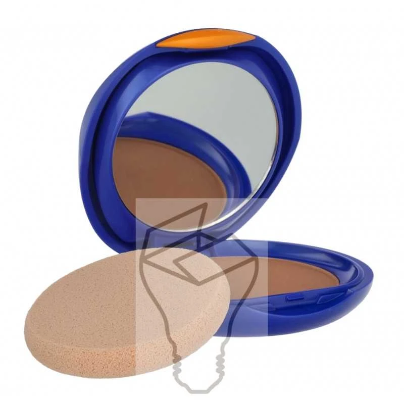 Shiseido Uv Protective Maquillaje Solar Compacto Recargable Spf30 Medium rusvai gelsvas, 12 g