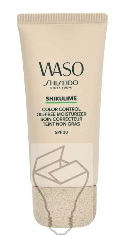 Shiseido Waso Shikulime Color Control Oil-Free Moisturizer veido kremas su atspalviu, 50 ml