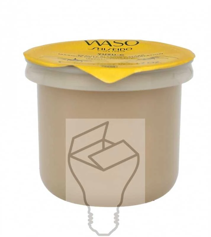 Shiseido Waso Yuzu-C Beauty Sleeping Mask-Refill drėkinanti naktinė veido kaukė-papildymas, 50 ml