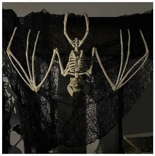 Šikšnosparnio skeletas - dekoracija 30 cm Malatec 22005