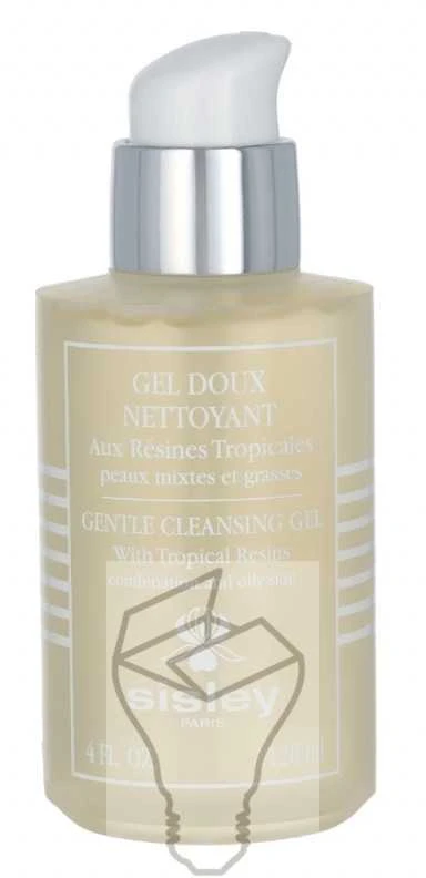 Sisley Gentle Cleansing Gel With Tropical Resins švelnus valomasis veido gelis mišriai ir riebiai odai, 120 ml