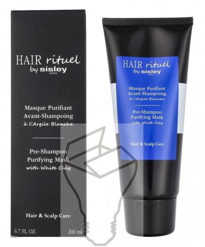 Sisley Hair Rituel Pre-Šampūnas Purifying Mask valomoji plaukų kaukė, 200 ml