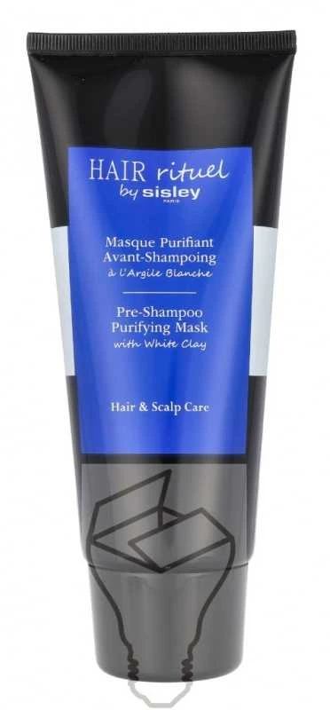 Sisley Hair Rituel Pre-Šampūnas Purifying Mask valomoji plaukų kaukė, 200 ml