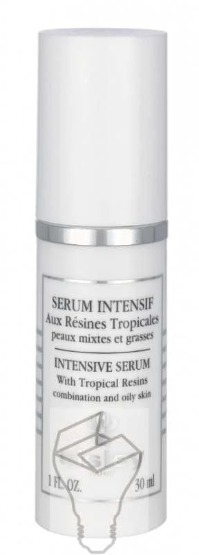 Sisley Intensive Serum With Tropical Resins valomasis veido serumas mišriai ir riebiai odai, 30 ml