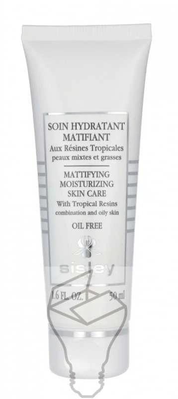 Sisley Mattifying Moisturising matinį efektą suteikiantis kremas mišriai ir riebiai odai, 50 ml