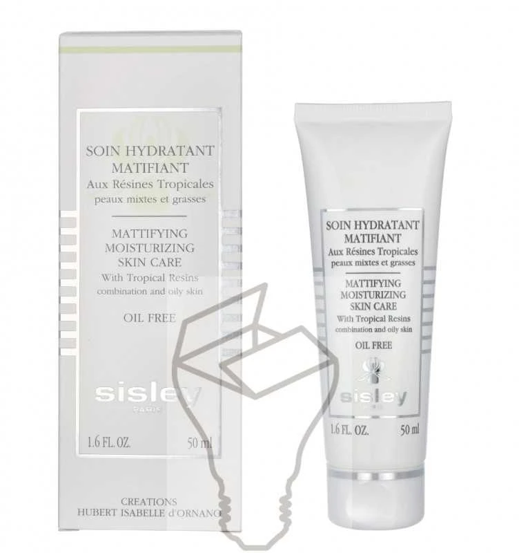 Sisley Mattifying Moisturising matinį efektą suteikiantis kremas mišriai ir riebiai odai, 50 ml