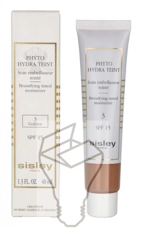 Sisley Phyto-Hydra Teint Drėkinamasis kremas su atspalviu, SPF15, spalva: 3 Golden, 40 ml