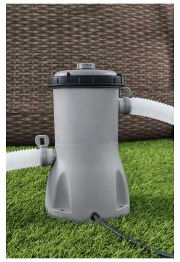 Siurblys su filtru BESTWAY, Flowclear, 3028 l/val., 220-240V, 32W, 58386