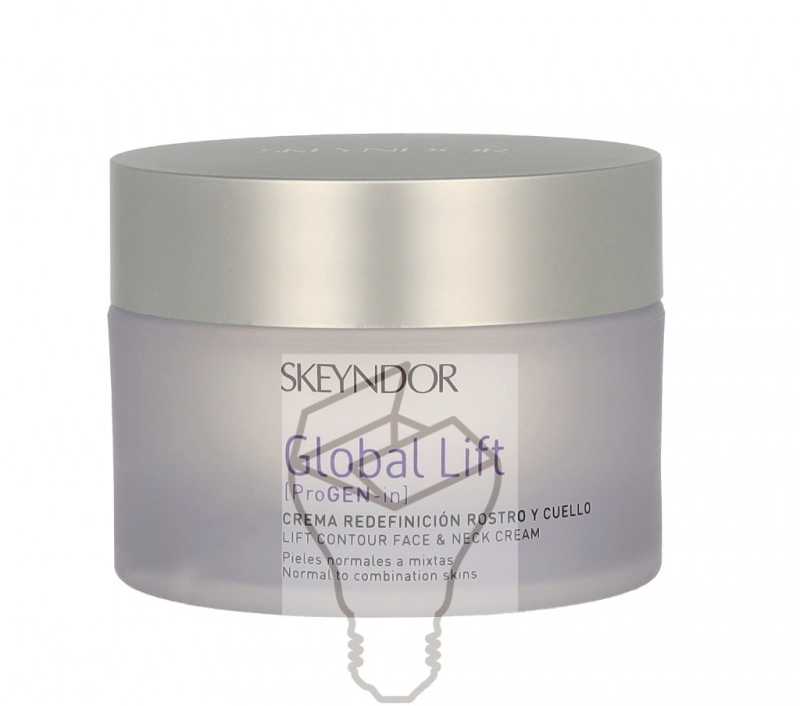 „Skeyndor Global Lift Contour“ veido ir kaklo kremas, 50 ml