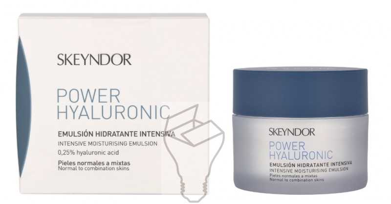 „Skeyndor Power“ intensyviai drėkinamoji emulsija su hialurono rūgštimi, 50 ml