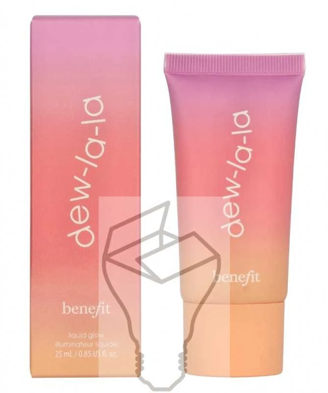 Benefit Dew La La Liquid Glow Highlighter skysta švytėjimo suteikianti priemonė, atspalvis: Luna, 25 ml