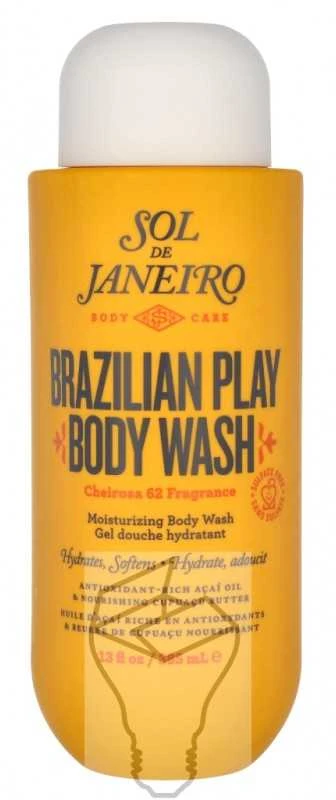 Sol De Janeiro Brazilian 4 Play Drėkinamasis Shower Kremas drėkinantis dušo kremas – gelis, 385 ml