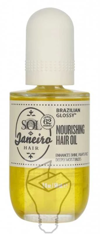 Sol De Janeiro Brazilian Glossy maitininantis Hair Oil plaukų aliejus, 58 ml