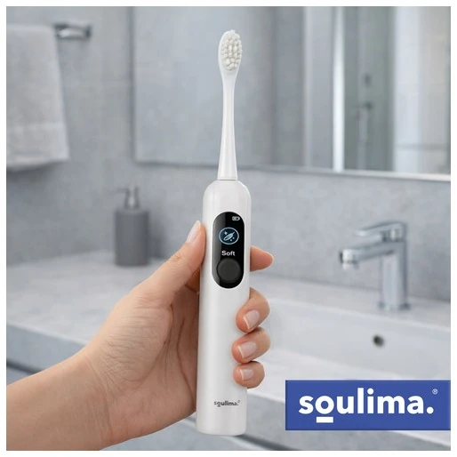 Soulima 26850 baltas sonic dantų šepetėlis