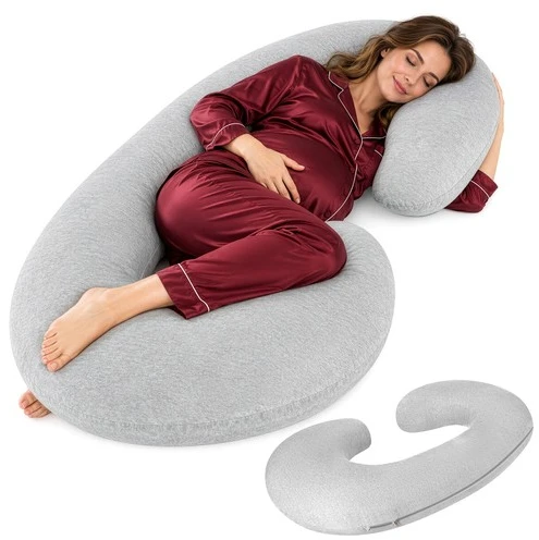 Soulima C-shaped pregnancy pillow