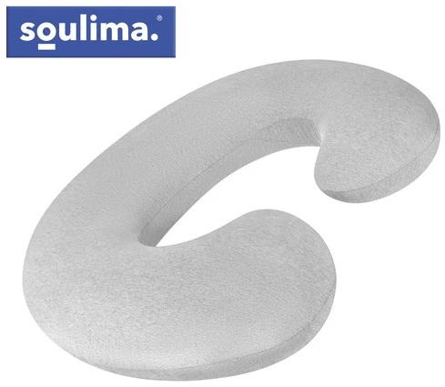 Soulima C-shaped pregnancy pillow