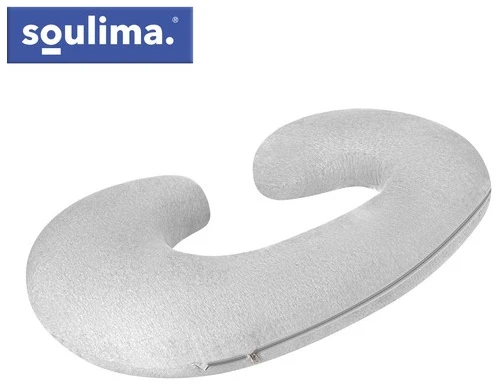 Soulima C-shaped pregnancy pillow