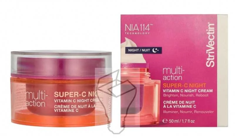 Strivectin Super-C Night Vitamin C Night Kreminis šviesinantis naktinis veido kremas, 50 ml