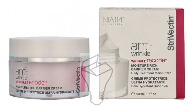 Strivectin Wrinkle Recode Moisture Rich Barrier Kreminis drėkinantis kremas veidui nuo raukšlių, 50 ml