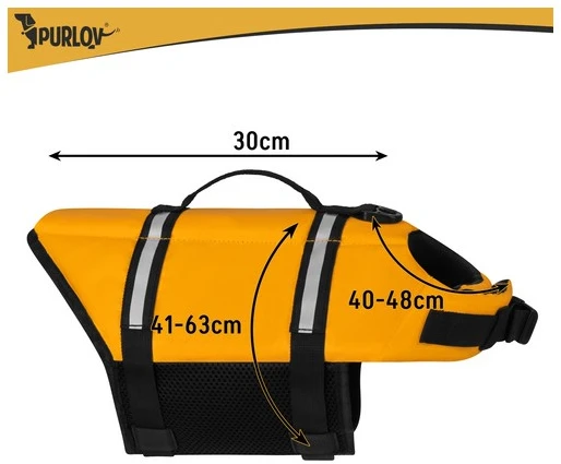Dog Life Jacket - Size M Purlov