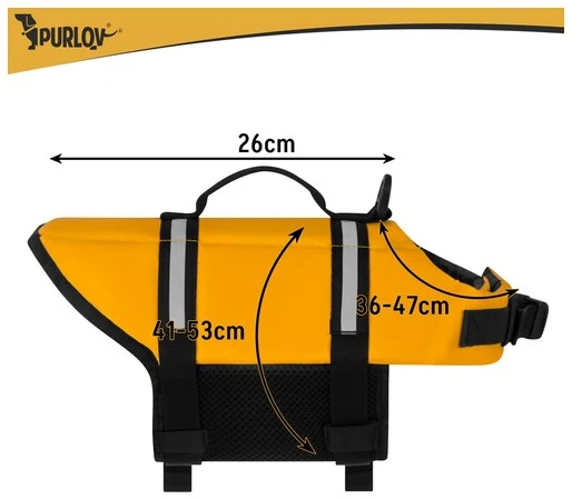 Dog Life Jacket - Size S Purlov