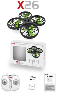 Syma X26 kliūčių vengimo RC dronas 2.4Ghz be galvos