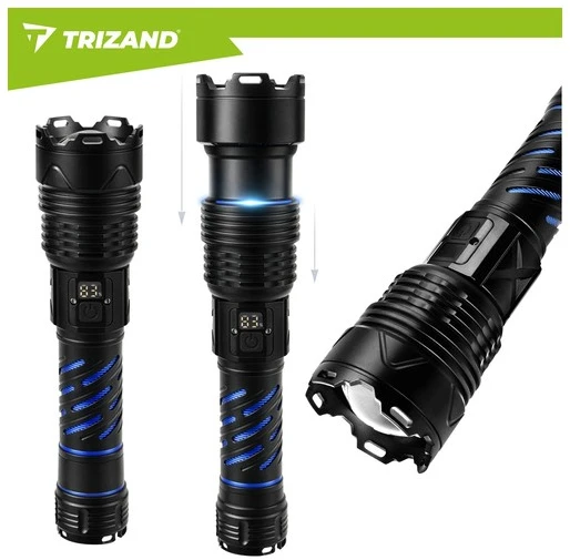 Taktinis žibintuvėlis 1500lm Trizand 26949