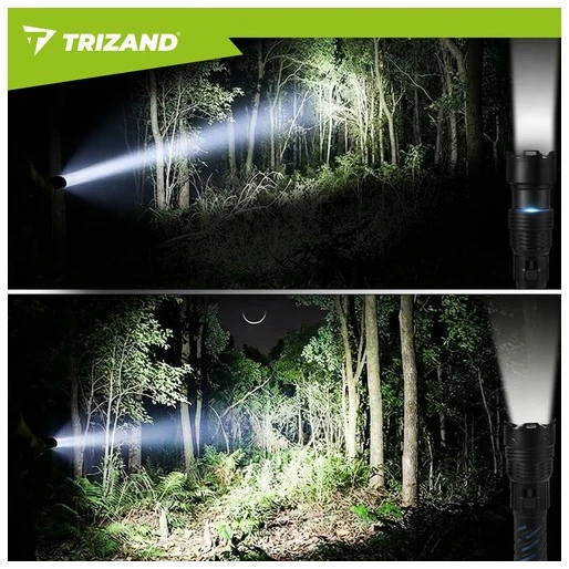 Taktinis žibintuvėlis 1500lm Trizand 26949
