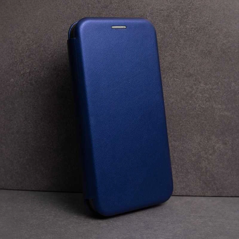 Telforceone Telefono dėklas knygelė Smart Diva, skirtas iPhone 16 Plus 6,7 tamsiai mėlynas