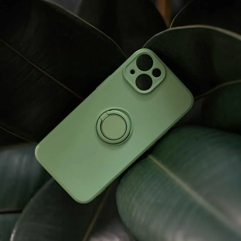 TelForceone Finger Grip Apple iPhone 14 6,1" dėklas telefonui mėtų spalvos