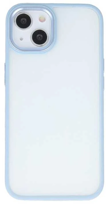 TelForceone Satino matinis dėklas, skirtas iPhone 15 Plus 6,7 mėlynas