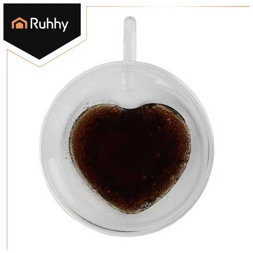 Ruhhy Thermal stiklas 240ml - Ruhha heart 26906