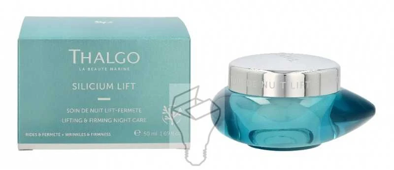 "Thalgo Silicium Lift" pakeliamasis ir stangrinamasis kremas "Rechargeable Night Kreminis" 50ml