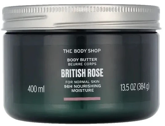 The Body Shop British Rose Body Butter k8no sviestas, 400 ml