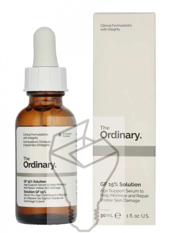 The Ordinary GF 15% Solution senėjimo požymius mažinantis serumas veidui, 30 ml
