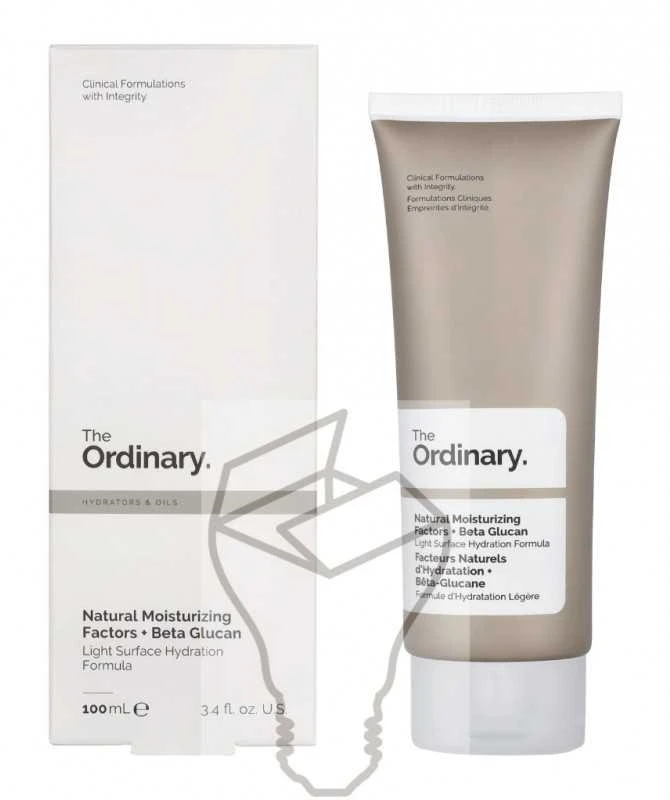 The Ordinary Natural Moisturizing Factors + Beta Glucan drėkinantis veido gelis, 100 ml