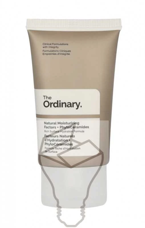 The Ordinary Natural Moisturizing Factors + PhytoCeramides maitinantis ir drėkinantis veido kremas sausai odai, 30 ml