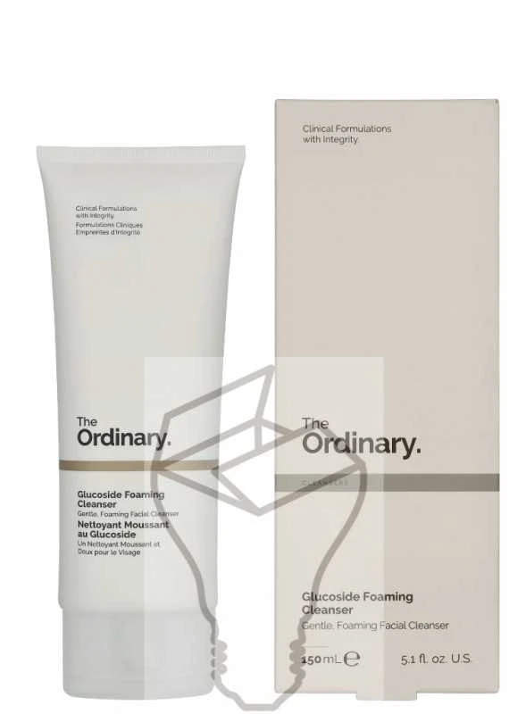 The Ordinary Glucoside Foaming Valiklis valomosios putos, 150 ml