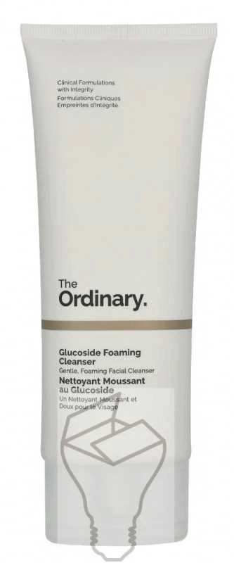 The Ordinary Glucoside Foaming Valiklis valomosios putos, 150 ml