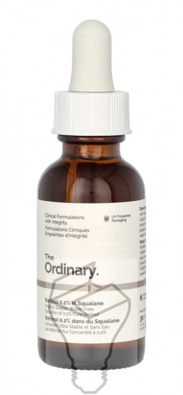 The Ordinary Retinol 0.2% In Squalane serumas veidui, 30 ml