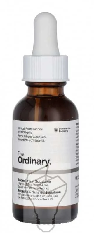 The Ordinary Retinol 1% in Squalane veido serumas, 30 ml