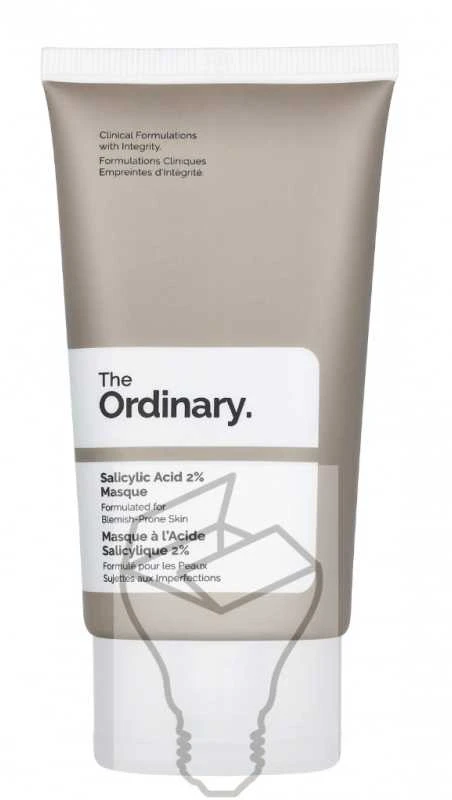 The Ordinary Salicylic Acid 2% Masque valomoji veido kaukė su salicilo rūgštimi, 50 ml