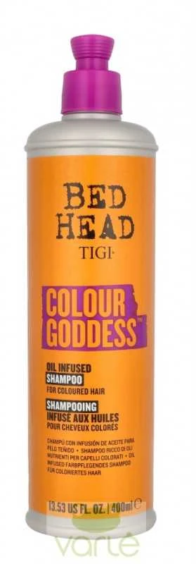 TIGI Bed Head Colour Goddess Šampūnas šampūnas dažytiems plaukams, 400 ml