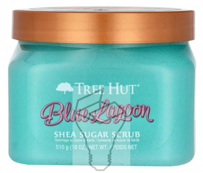 Tree Hut Mėlyna Lagoon Shea Sugar Scrub kūno šveitiklis, 510 g