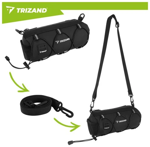 Trizand 1,5 l dviračio krepšys ant vairo