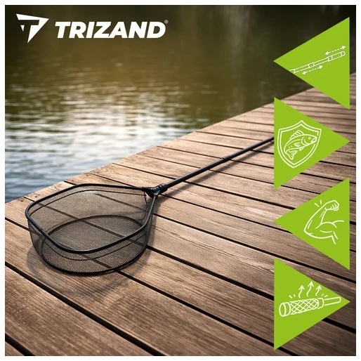 Trizand 230 cm teleskopinis žvejybos graibštas