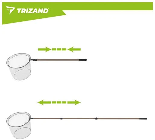 Trizand 335 cm teleskopinis žvejybos graibštas