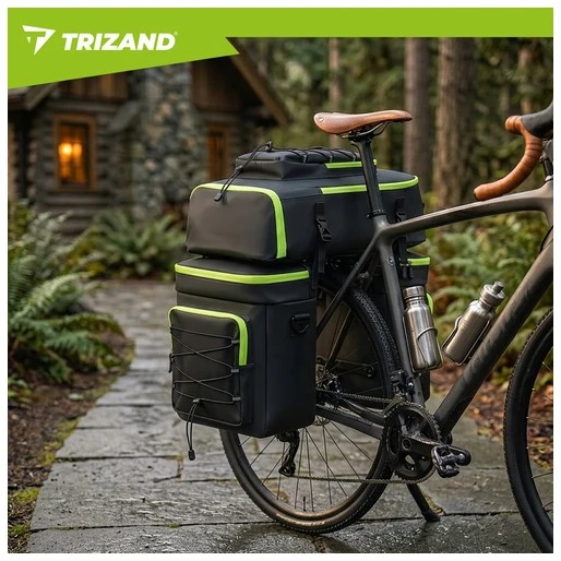 Trizand 53L Atsparus vandeniui Bicycle Bag