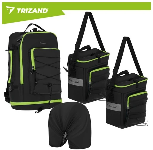 Trizand 53L Atsparus vandeniui Bicycle Bag