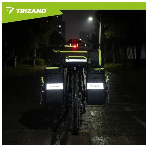 Trizand 53L Atsparus vandeniui Bicycle Bag